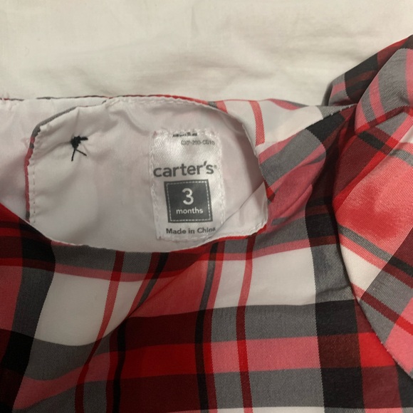 Carter’s plaid infant dress - Picture 4 of 5